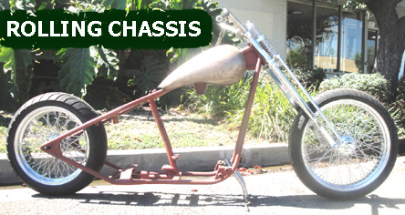  Custom Chopper Rolling Chassis and Frames! 